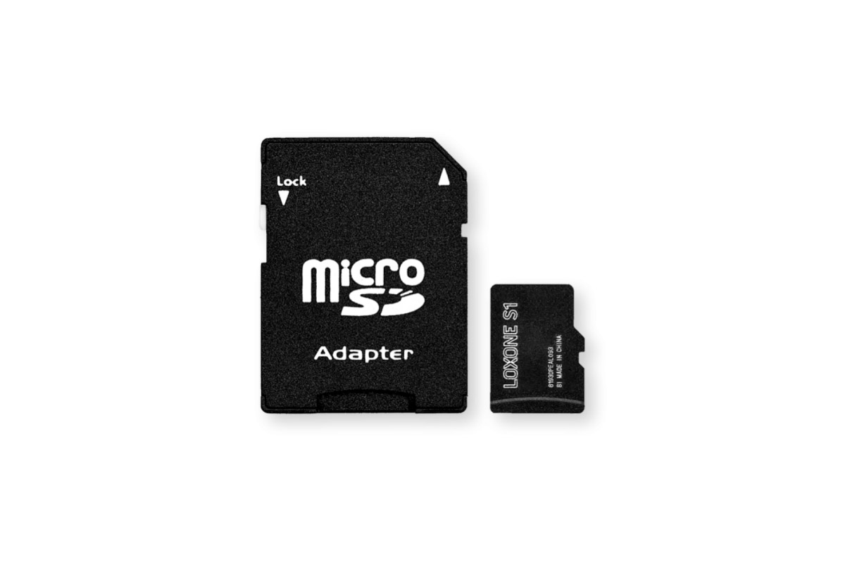 Loxone SD-Karte mit Firmware Miniserver Compact Loxone 8GB SD-Karte mit Firmware für Miniserver Compact