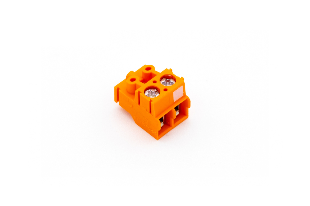 Loxone Schraubklemme Top Orange 2-fach für Loxone Geräte