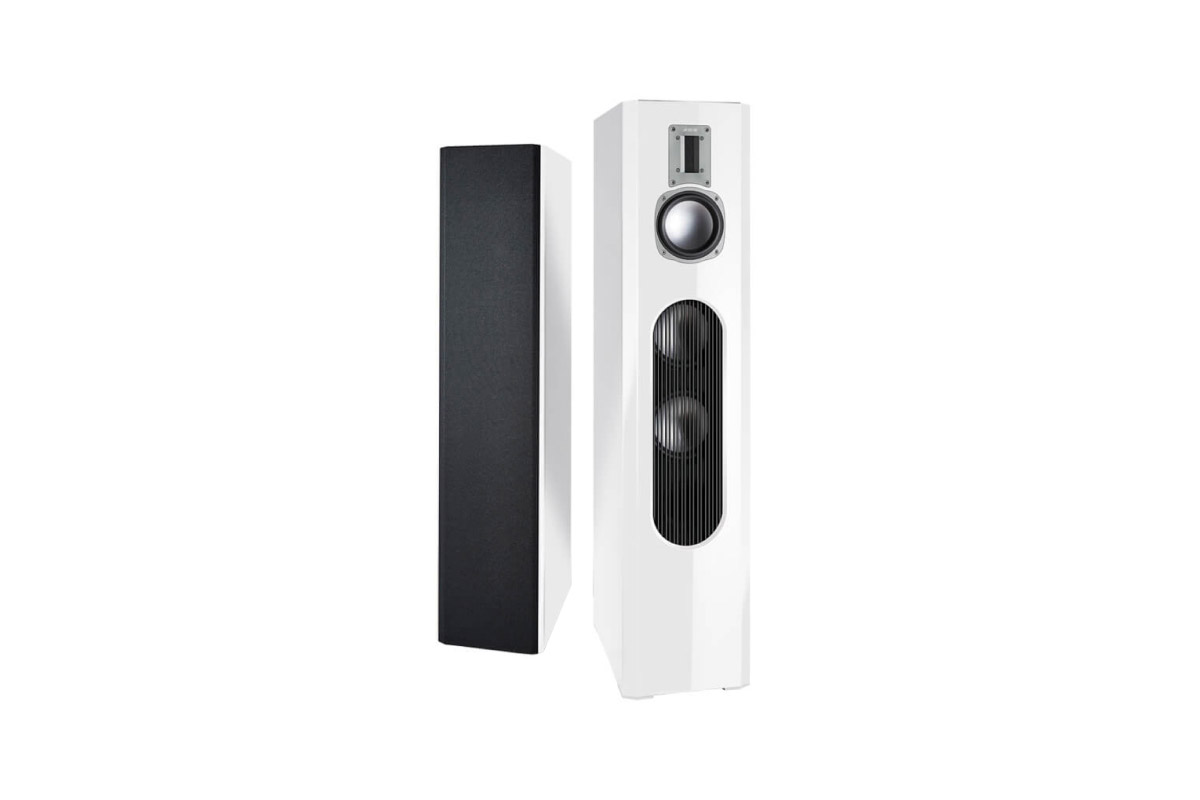 quadral AURUM MONTAN 9 White HG Standlautsprecher Standlautsprecher quadral AURUM MONTAN 9 White HG in Weiß Ho