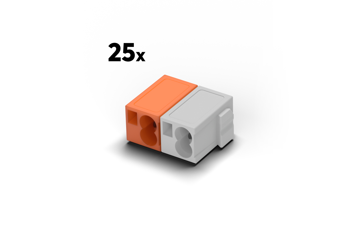 Loxone 24V PUSH IN Klemme NFC/Flex/Intercom 25er Set