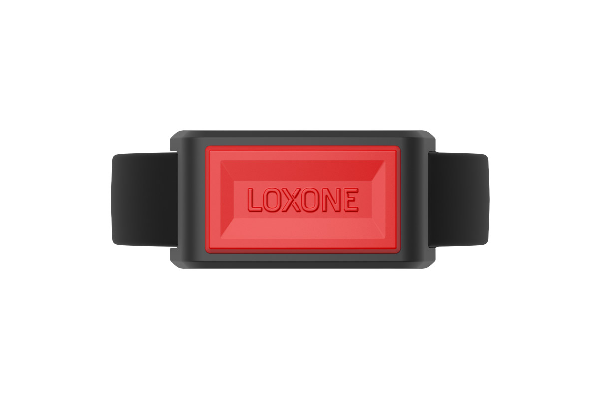 Loxone Wrist Button Air Notruf-Armband Loxone Wrist Button Air Notruf- und Assistenzknopf