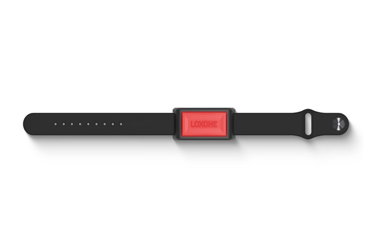 Loxone Wrist Button Air – smarter Notrufknopf Loxone Wrist Button Air Smart Home Notruf- und Assistenzknop