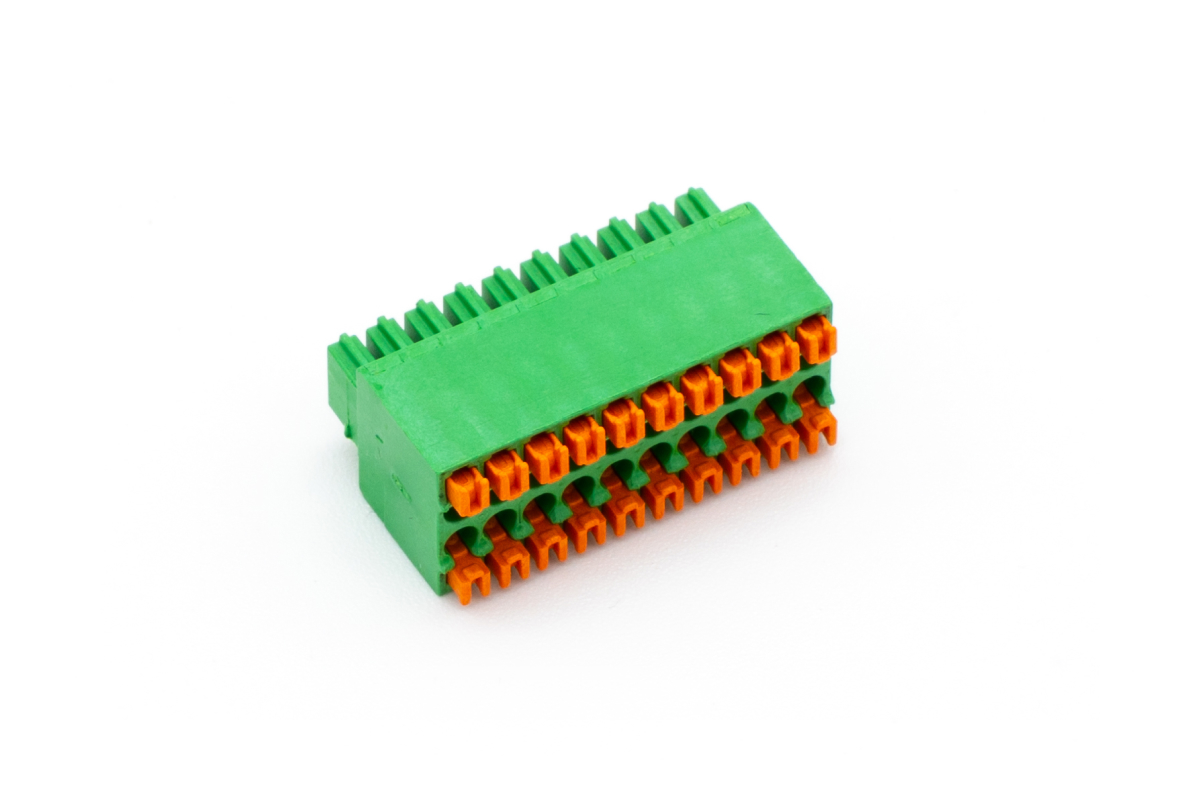 Loxone Push-Steckklemme grün 20fach Ersatzteil Loxone Push-Steckklemme grün 20fach für DI Extension