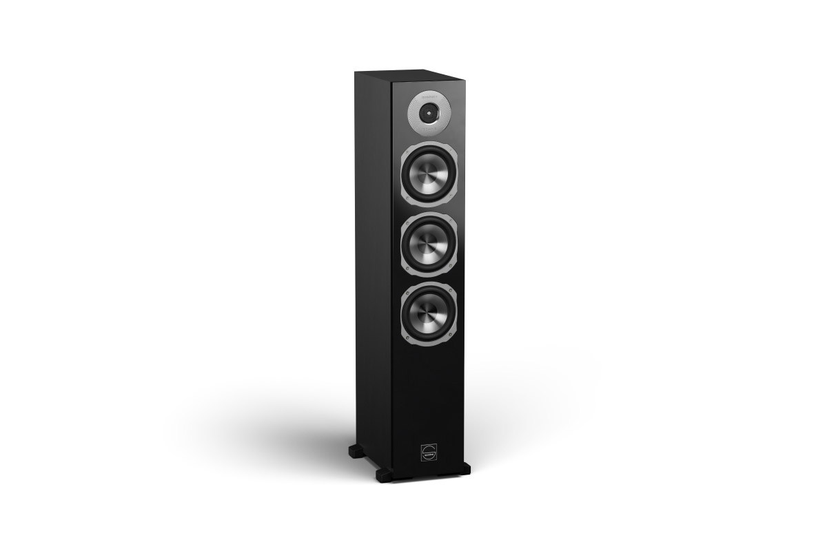 quadral SIGNUM 70 Black Standlautsprecher mit Doppelbass
