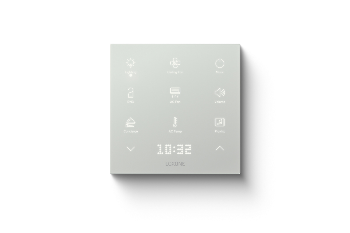 Loxone Touch Pure Flex 24V Air Bedieneinheit Loxone Touch Pure Flex 24V Air Smart Home Bedienelement