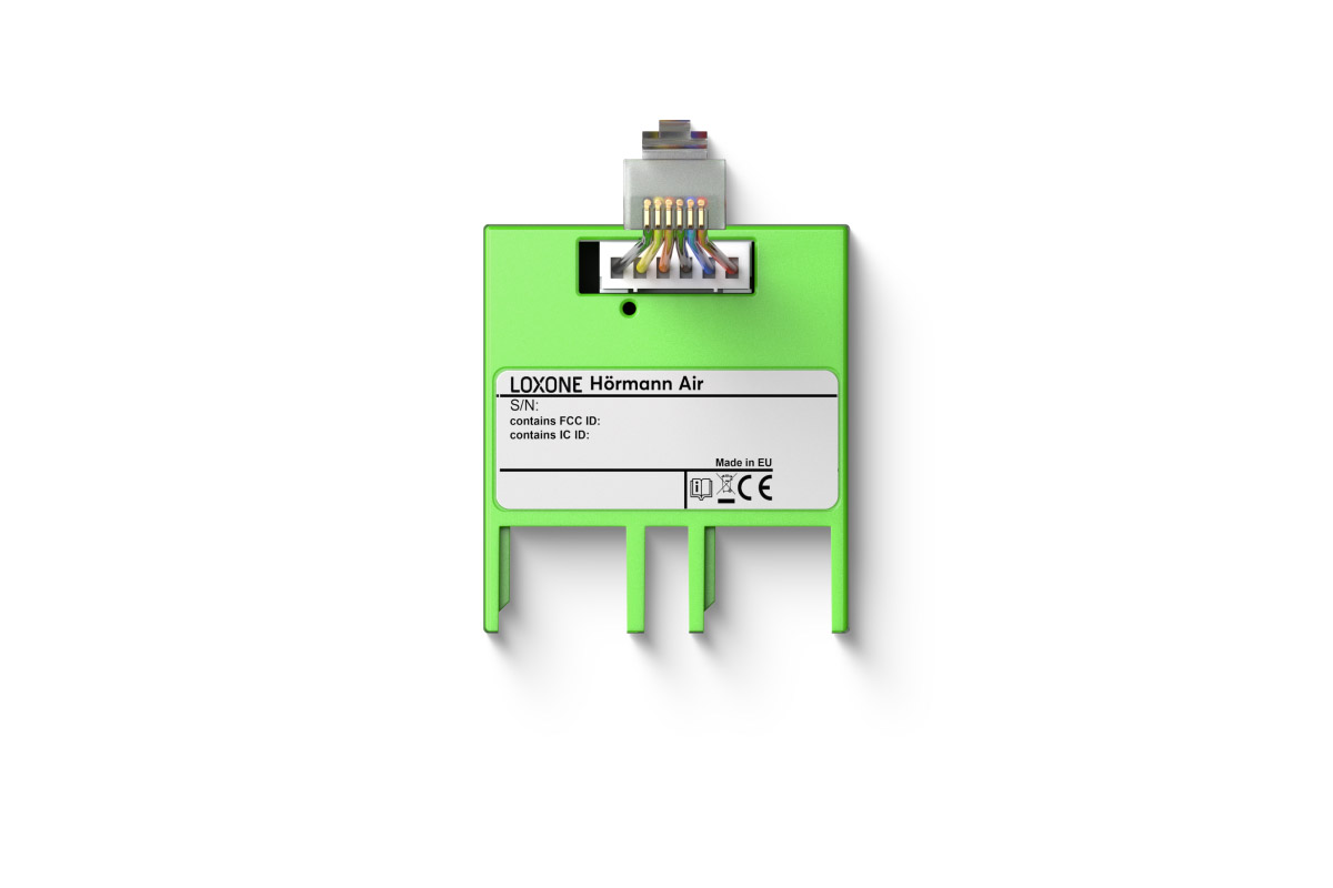 Loxone Hörmann Air Modul für smarte Torsteuerung Loxone Hörmann Air Schnittstellenmodul für Hörmann Tore
