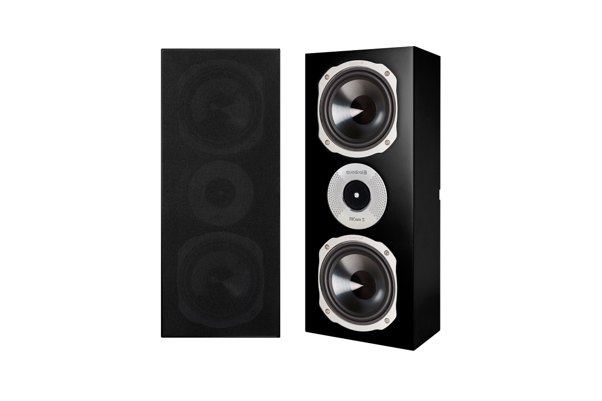 quadral SIGNUM PHASE 2 Wandlautsprecher Schwarz quadral SIGNUM PHASE 2 Wall Speaker Black SG, Stereo/Surroun