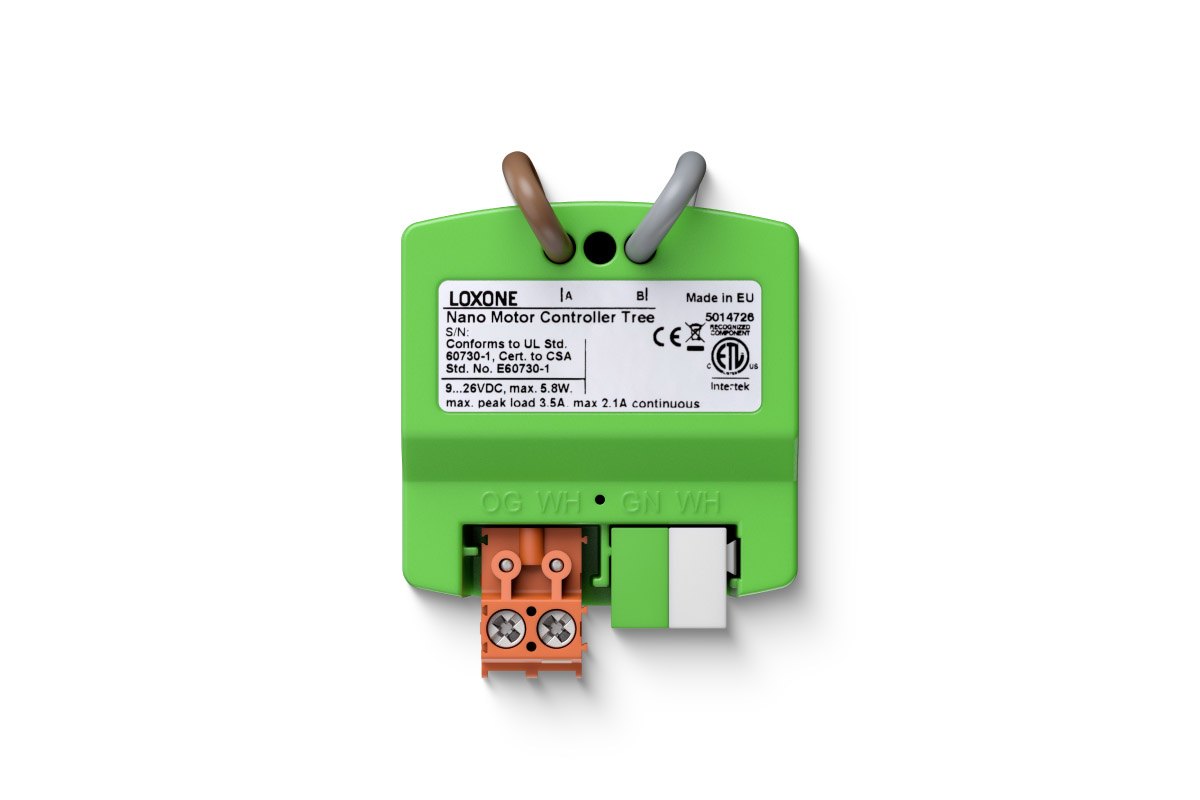 Loxone Nano Motor Controller Tree Modul Loxone Nano Motor Controller Tree für DC-Motoren und LEDs