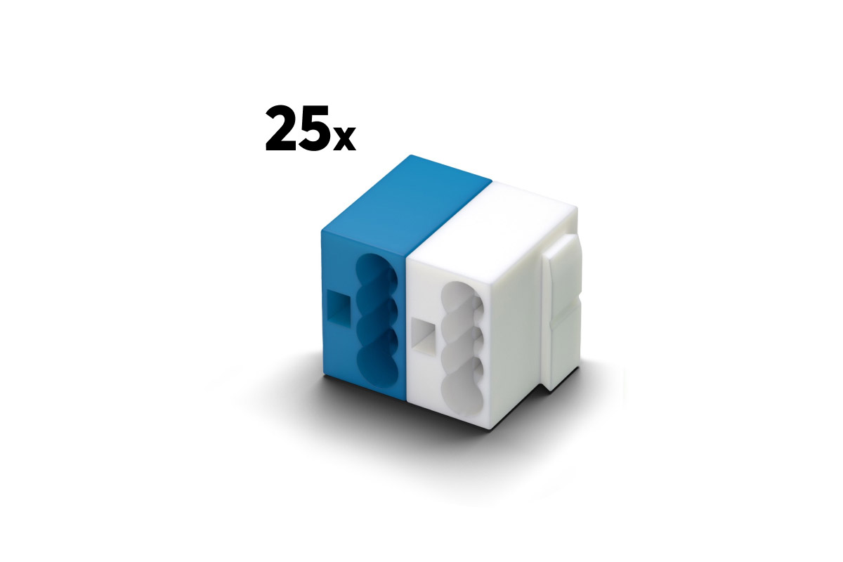 Loxone Klemme Link 25er-Pack PUSH IN Ersatzklemmen Loxone Klemme Link (25 Stk.) PUSH IN Anschlussklemmen