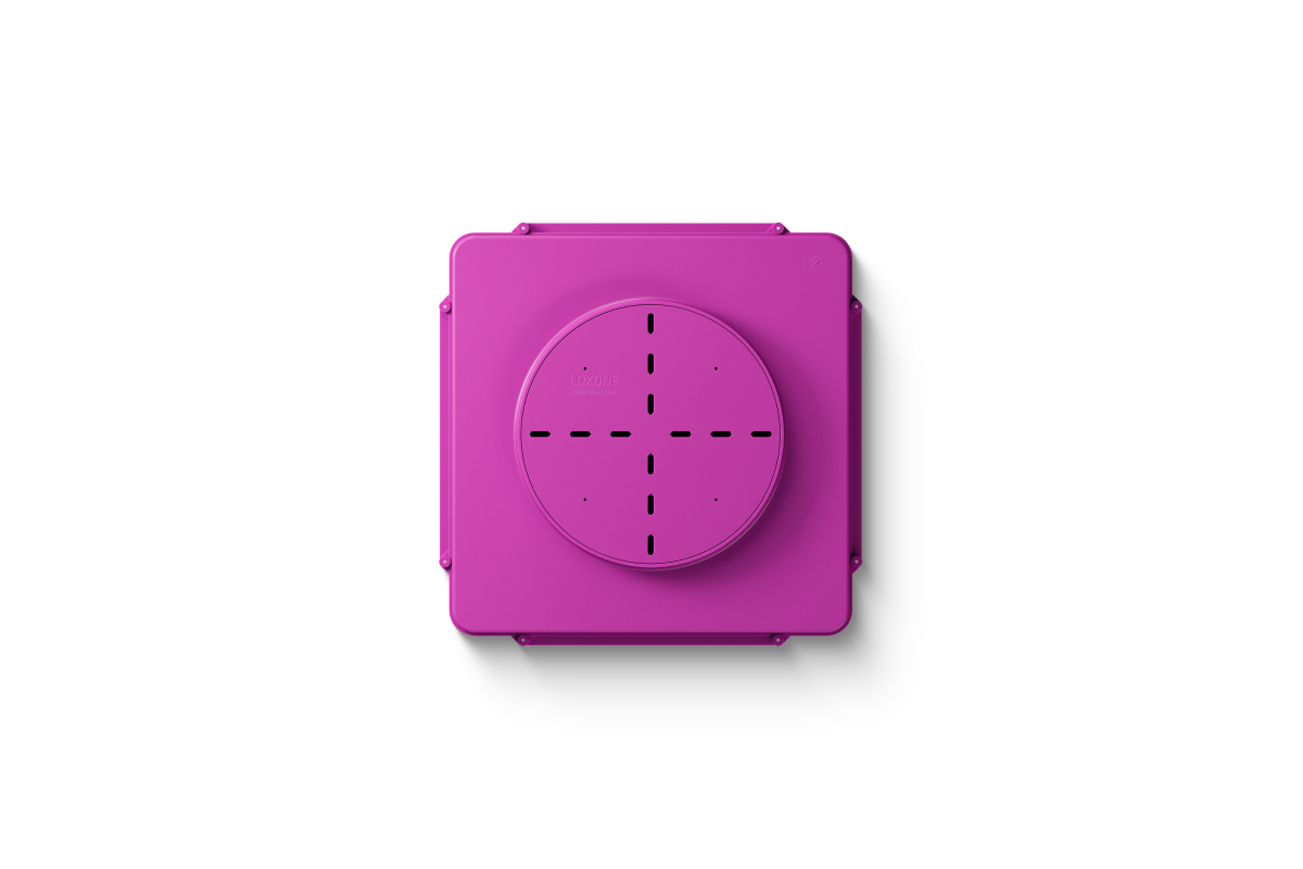 Loxone Betoneinbaugehäuse für 7" Install Speaker in Beton