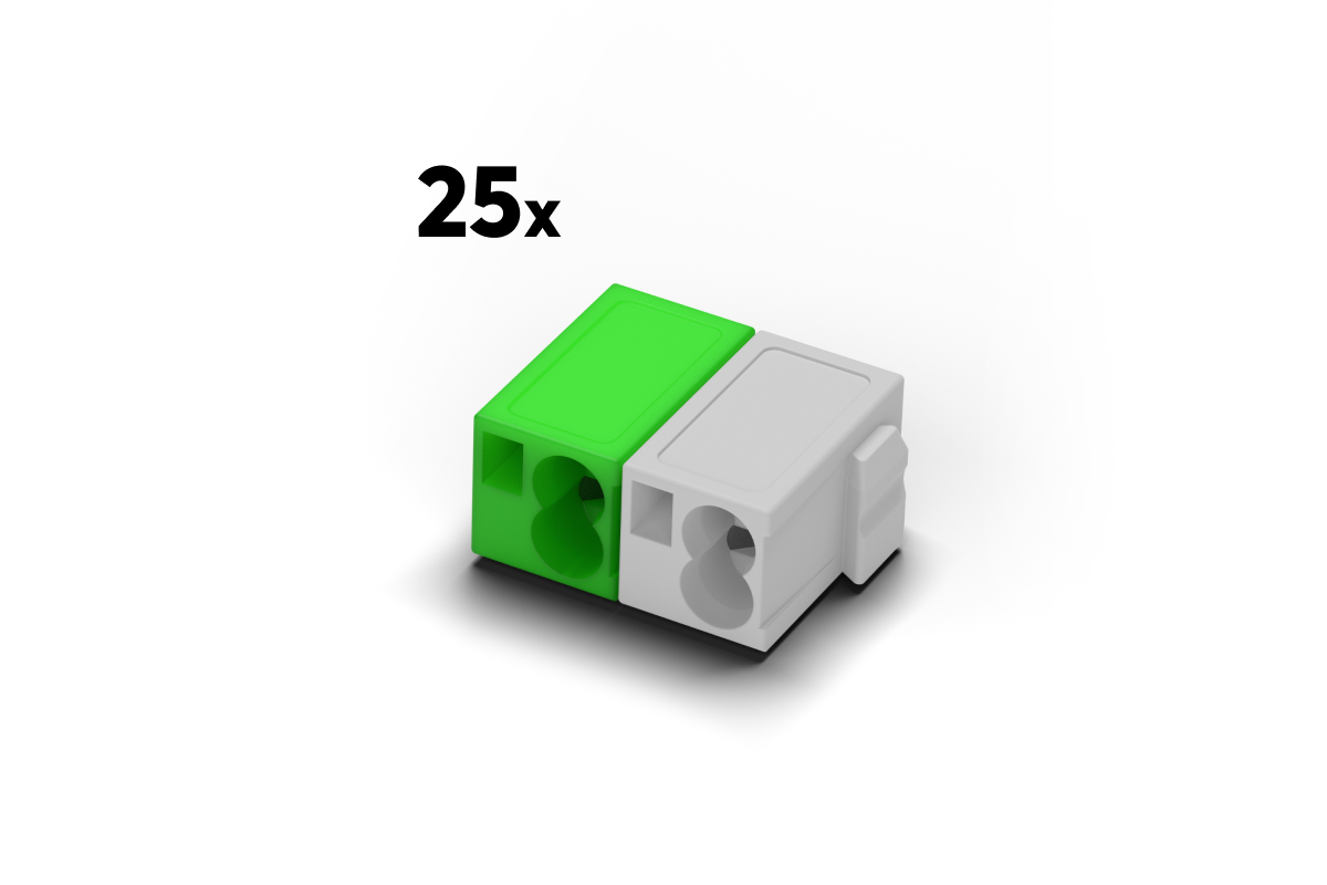 Loxone Tree Klemme NFC/Flex/Intercom 25 Stück Loxone Tree Klemme NFC/Flex/Intercom Ersatzklemmen 25 Stk.