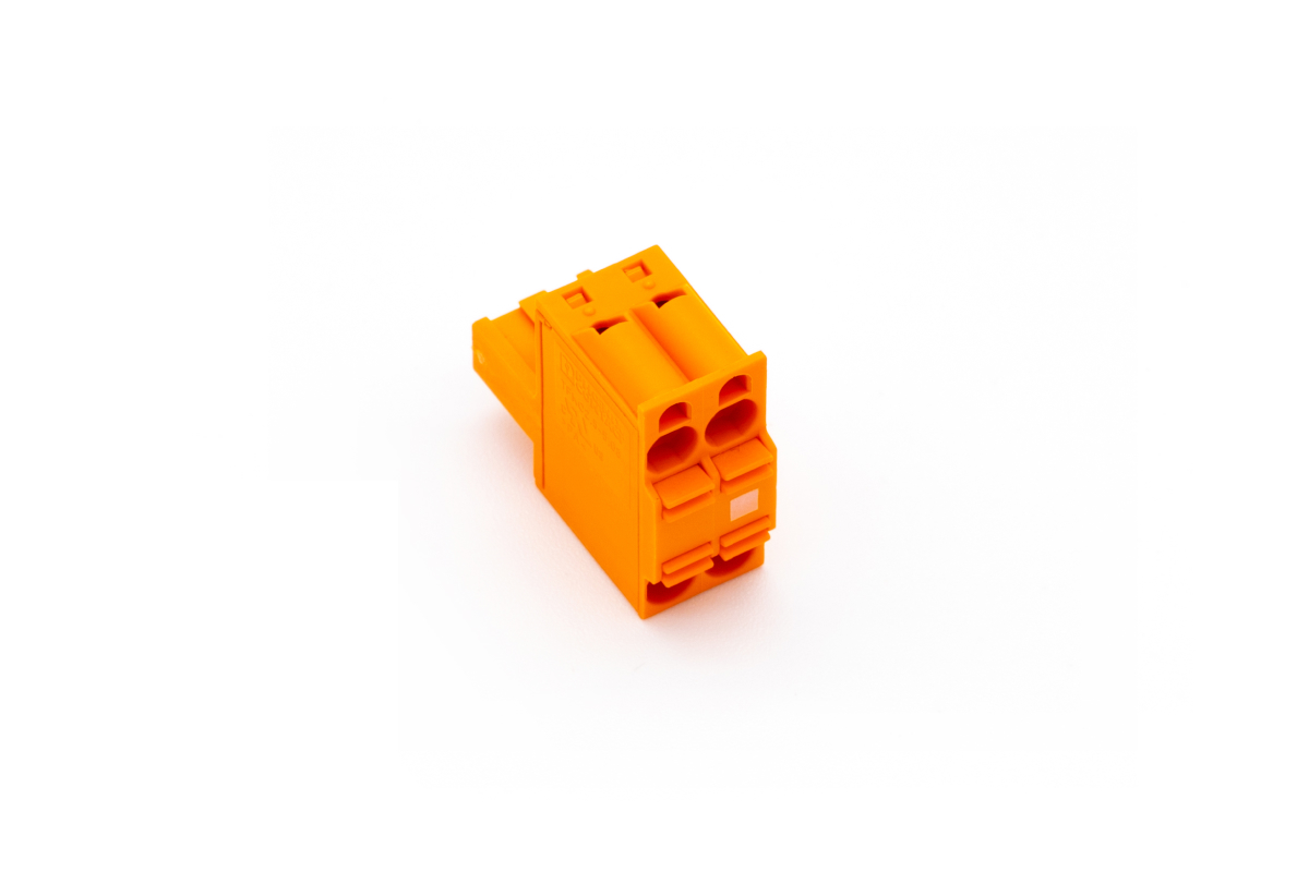 Loxone Push-Steckklemme Orange 2fach Ersatzteil Loxone Push-Steckklemme Orange 2fach für Install Speaker
