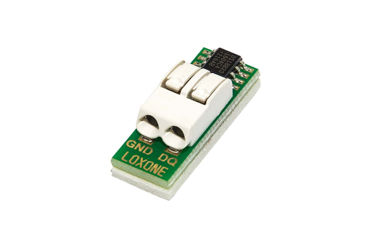 Loxone 1-Wire Temperaturfühler Set DS18B20Z+ Loxone 1-Wire Temperaturfühler Set mit DS18B20Z+