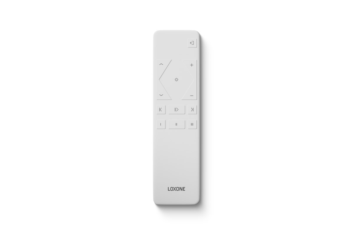 Loxone Remote Air Fernbedienung für Licht, Musik, Beschattun