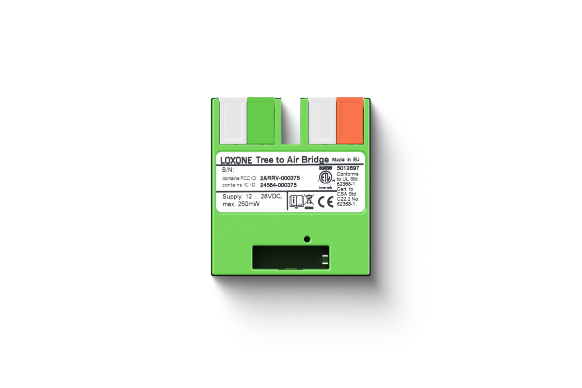 Loxone Tree to Air Bridge Funkerweiterung Loxone Tree to Air Bridge zur Verbindung von Tree und Air