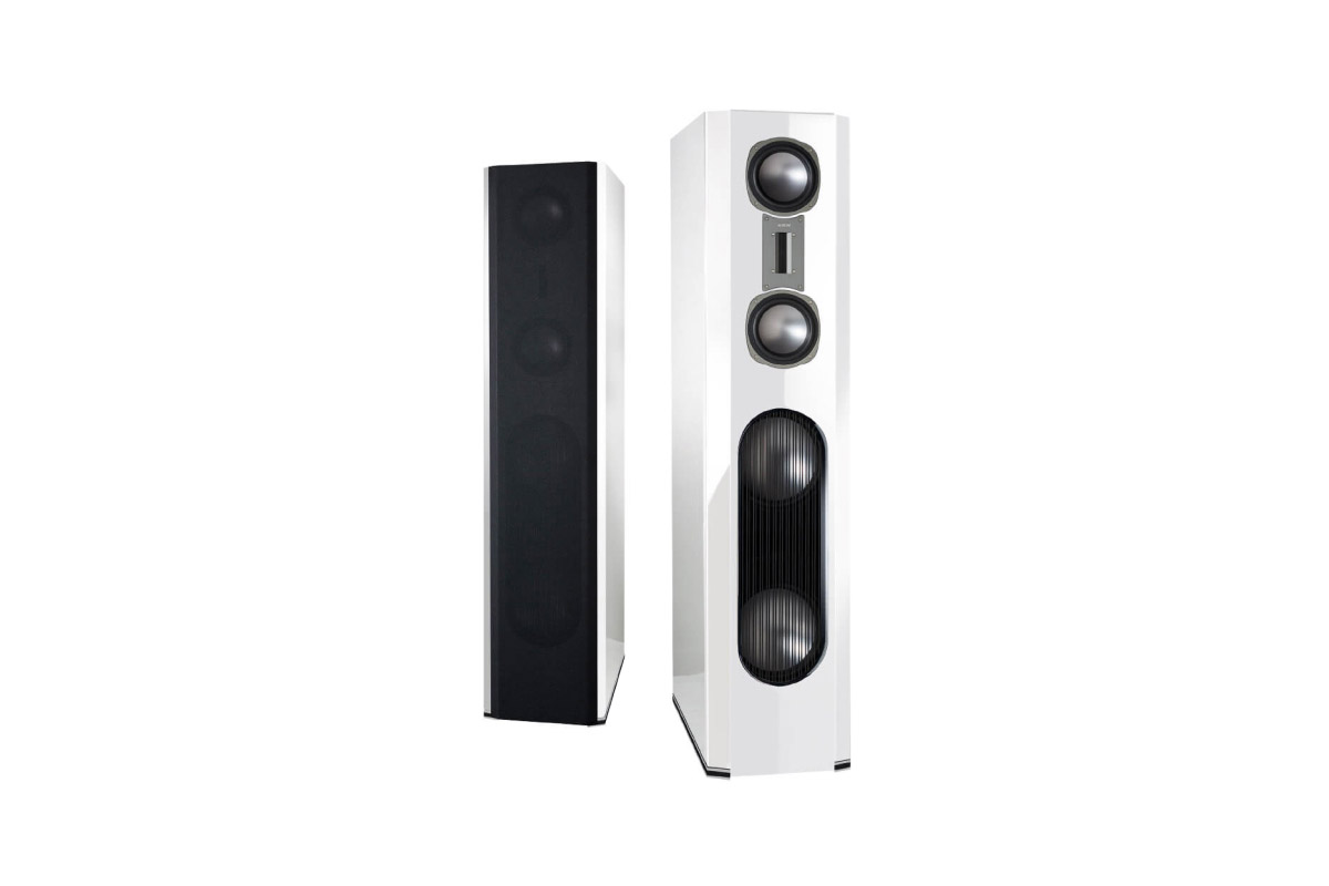 quadral AURUM VULKAN 9 White PF Standlautsprecher quadral AURUM VULKAN 9 White PF High-End Standlautsprecher