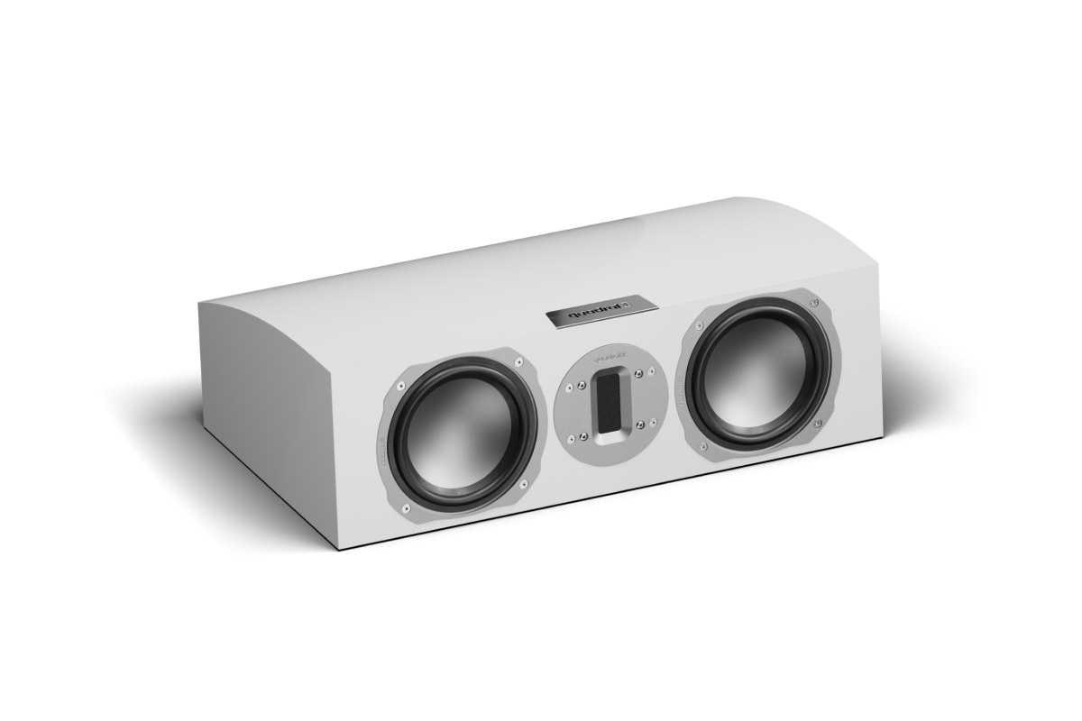 quadral Chromium 15 Base White HG Centerlautsprecher quadral Chromium 15 Base White HG Centerlautsprecher für Hei