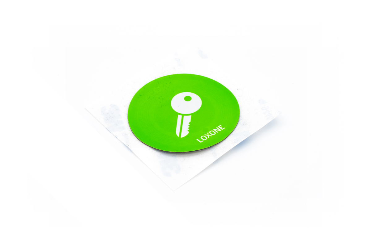 Loxone NFC Tag Key Symbol Ersatzaufkleber Grünes Loxone NFC Tag Key Symbol als Ersatzaufkleber