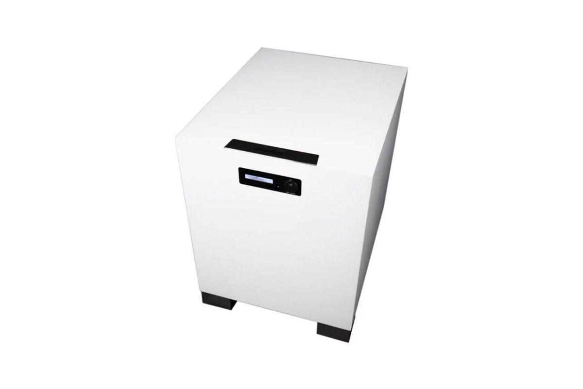 quadral Orkus DSP Subwoofer weiß Hochglanz quadral Orkus DSP Subwoofer in weißem Hochglanzgehäuse