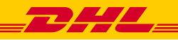 DHL Logo in Gelb und Rot