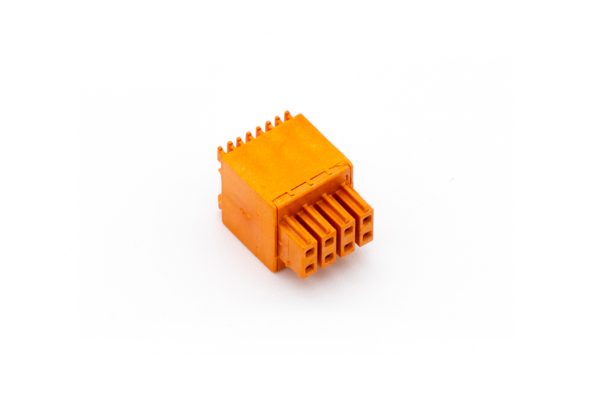 Loxone Push-Steckklemme Orange 2x4fach Ersatzteil Loxone Push-Steckklemme Orange 2x4fach für AI Extension