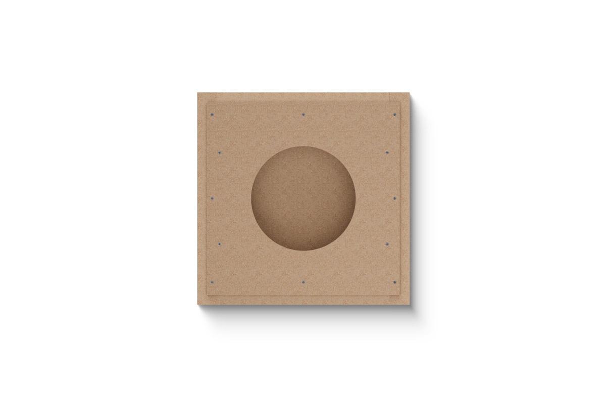 Einbaugehäuse Loxone für 7" Install Speaker in Decken